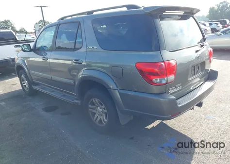 2005 Toyota Sequoia Limited V8 из США, поврежденный, VIN 5TDZT38A65S261277